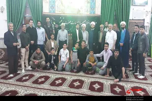 برگزاری مراسم معنوی اعتکاف در روستای نظام&zwnj;آباد رزن