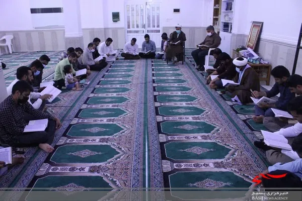 برگزاری محفل انس با قرآن در حسینیه عاشقان ثارالله چابهار
