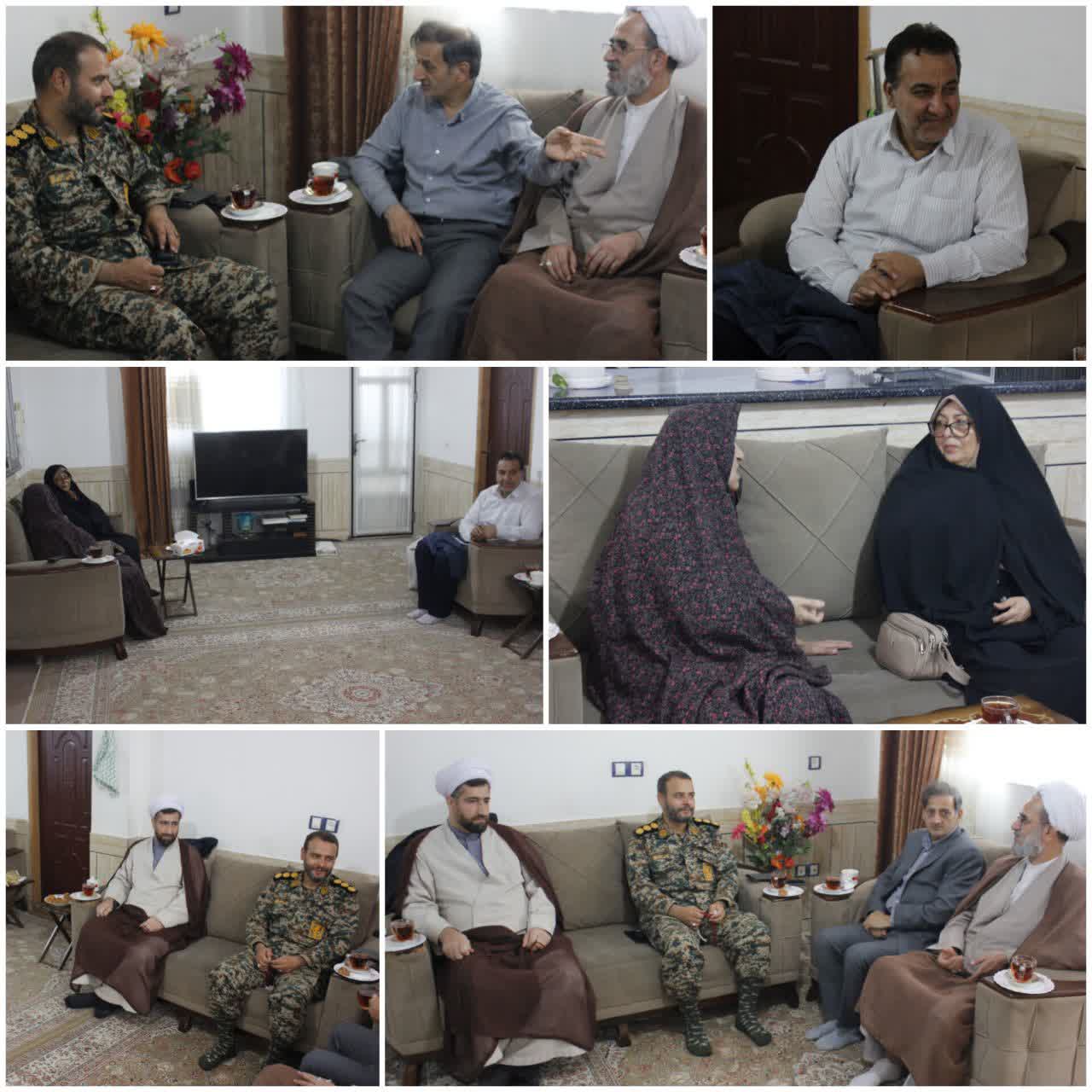 دیدار فرمانده سپاه بندرگز و امام جمعه با خانواده شهید سردار فرجی دیدار فرمانده سپاه بندرگز و امام جمعه با خانواده شهید سردار فرجی