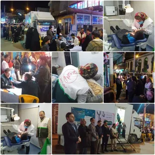 خدمت رسانی پزشکان بسیجی در نقطه صفر مرزی