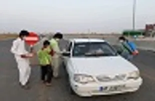 توزیع 2 هزار ماسک و دستکش توسط گروه فرهنگی سفینه النجاه در دلگان