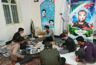 آماده سازی اتاق فکر و کتابخانه پایگاه بسیج امام هادی(ع)