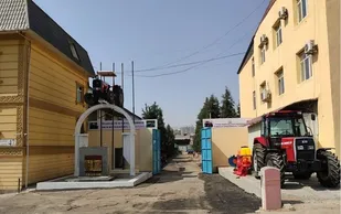 نمایش توانمندی های حوزه تولید تراکتور در تاجیکستان
