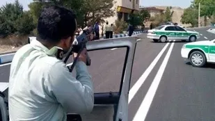 درگیری پلیس با شرور و جنایتکار مسلح در فیروزآباد