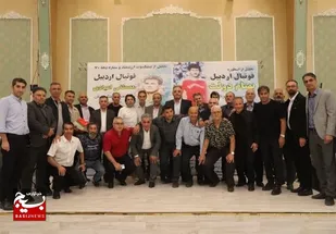 تجلیل از ۲ پیشکسوت فوتبال استان اردبیل