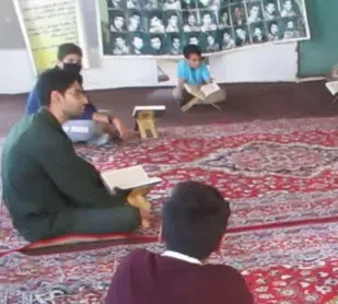 برگزاری جلسه حلقه صالحین پایگاه مقاومت بسیج کربلا