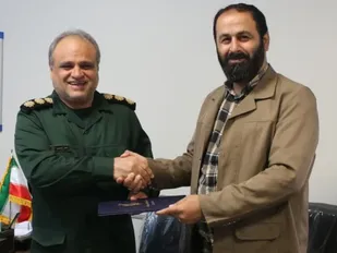 تفاهم&zwnj;نامه دوجانبه معاونت روابط عمومی و تبلیغات سپاه قدس گیلان با بسیج سازندگی سپاه قدس گیلان
