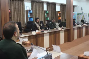 برگزاری جلسه قرارگاه مساوات و کمک مومنانه در سپاه ناحیه شاهرود