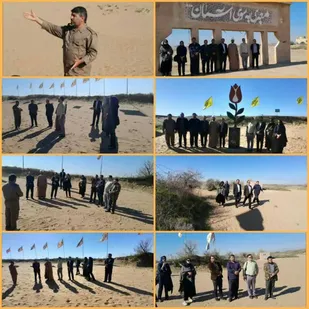 اردوی زیارتی و ميثاق با شهدا تیم پزشکان جهادگر قرارگاه شهید دانش شوش