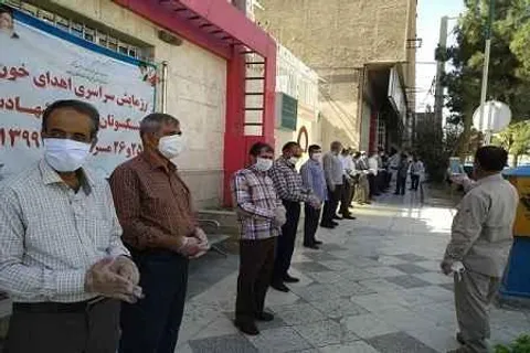 رزمایش سراسری اهدا خون بسیج پیشکسوتان جهاد و شهادت در زاهدان برگزار شد