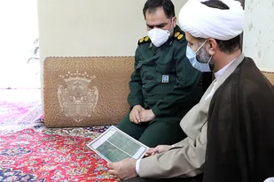 دیدار با مادر شهید مصطفایی