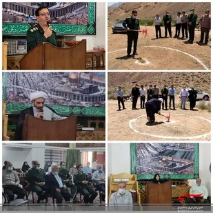 آیین کلنگ زنی پروژه اصلاح  سیستم آب شرب روستای فریزهند نطنزبااعتباری بالغ بر ۳ میلیاردریال انجام شد