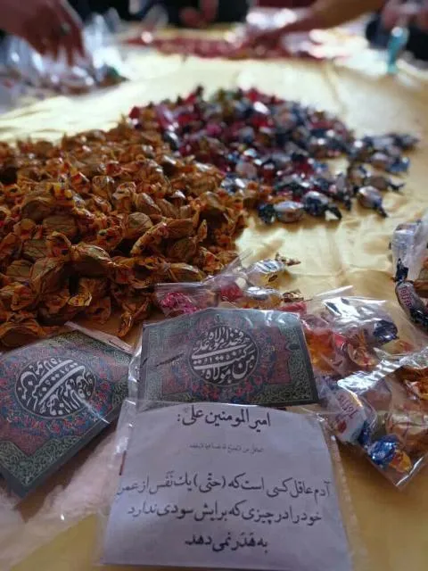 برگزاری ایستگاه صلواتی در شهرکرد