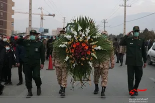 آیین بزرگداشت دانشمند هسته ای شهید ترور فخری زاده در شهر کرج برگزار شد+تصاویر