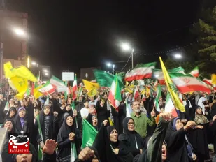 تداوم حماسه در کرمان؛ نود و سومین شب در &laquo;میدان کوثر&raquo; با حضور پرشور مردم