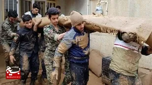 جهادگران بسیج سازندگی خراسان&zwnj;رضوی به کمک مردم مناطق سیل&zwnj;زده مشهد شتافتند