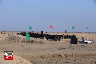حضور دانش آموزان آبیکی در یادمان شلمچه، طلائیه و عملیات والفجر ۸ در اروندکنار