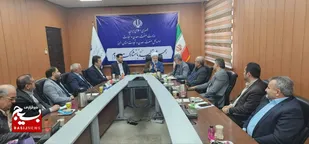 چهارمین جلسه هیئت اندیشه ورز بسیج اصناف استان البرز برگزار شد+تصاویر