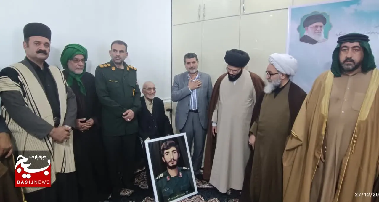 از خانواده شهید سردار عبدالمجید کردونی در کارون تجلیل شد