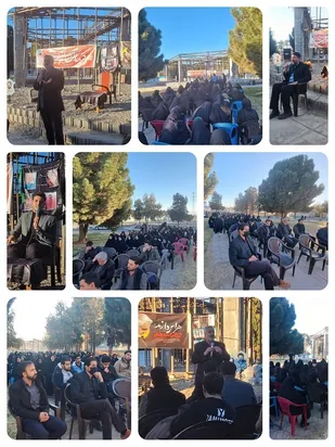 تجدید میثاق دوباره دانشجویان زرندی با راه شهید سلیمانی