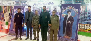 نمایشگاه پایگاه های مقاومت اسوه بسیج شهرستان زرند در حسینیه ثارالله کرمان گشایش یافت