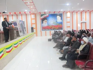 حضور فرمانده یگان شهید سلیمانی پیشکسوتان سپاه ثار الله در منوجان