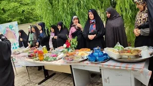 جشنواره غذای مادر و دختر در روستای آتشان فیروزکوه برگزار شد
