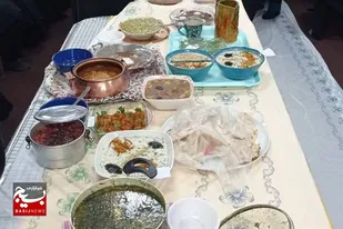 برگزاری جشنواره غذای سالم و آش محلی در شهر صالح آباد