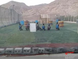 برنامه ورزشی تفریحی پینت بال رزمندگان گردان 121 امام حسین(علیه السلام)