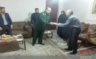 دیدار با خانواده شهدای عشایر مازندران