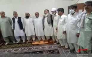 جلسه صلح و سازش با میانجیگری ریش سفیدان و علمای اهل سنت و بسیج عشایر