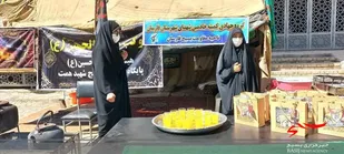 مواکب حسینی و پذیرایی از عزاداران در فارسان