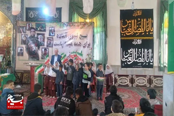 برگزاری برنامه‌های متنوع و شاد به مناسبت دهه فجر توسط پایگاه ام کلثوم صالح‌آباد 