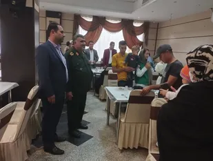 تجلیل از سربازان متاهل تیپ ۴۸ فتح کهگیلویه و بویراحمد + (تصاویر)