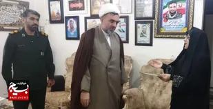 تجدید میثاق با خانواده&zwnj;های چهار شهید مدافع حرم در اهواز