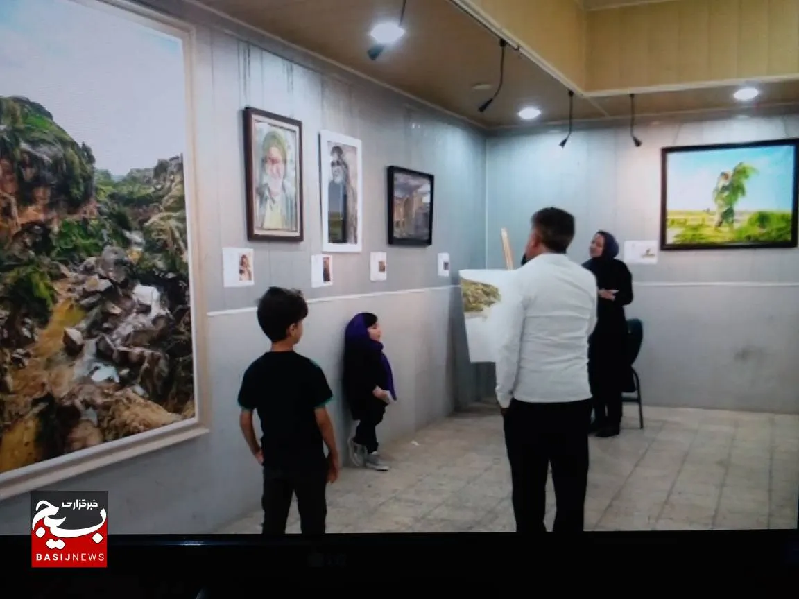 گشایش نمایشگاه باز باران در بهبهان