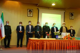 آئین تکریم و معارفه مسئول بسیج دانشجویی استان همدان