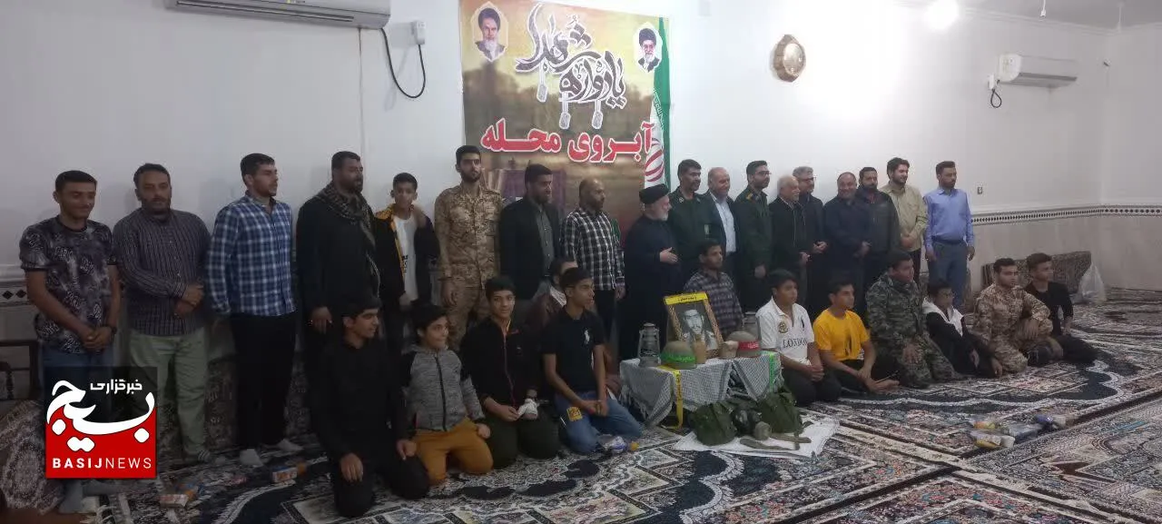 برگزاری مراسم آبروی محله افتخار کوچه در جزیره مینو