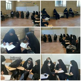 نظارت و سرکشی از پایگاه های مقاومت بسیج فلاورجان