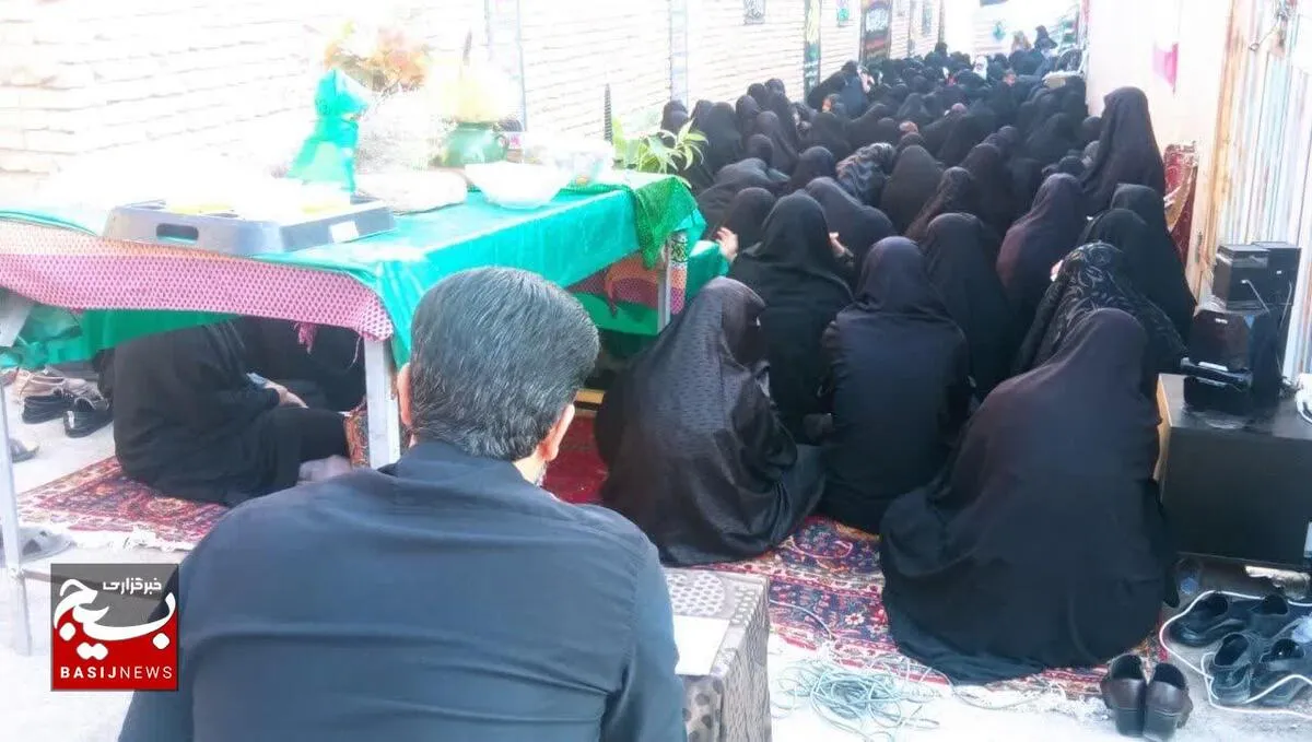 شور و حال معنوی روضه های محله ای در شهر وردنجان