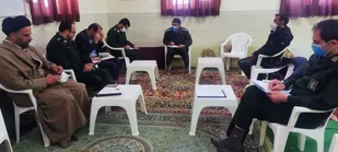 نظارت ستادی سپاه ناحیه شاهرود از حوزه&zwnj;های بسیج بخش بیارجمند+ تصاویر