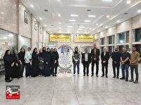 استقبال از مبینا بریهی، مدال آور خوزستانی مسابقات آسیایی جوانان بحرین