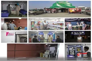 آغاز بکار بیمارستان سیار شهدای مدافع سلامت بهداری نیروی زمینی جنوب شرق کشور در مرز ریمدان چابهار