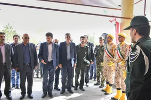 بازدید مسئول سازمان بسیج کارگری کشور از پالایشگاه امام خمینی(ره)