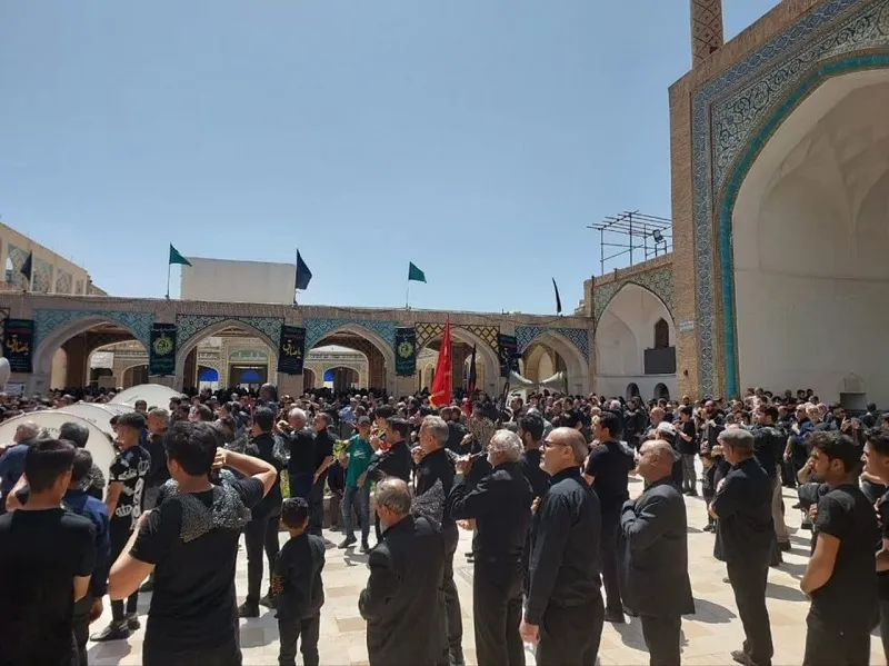 ویژه برنامه سوگواری شهادت امام جعفر صادق(علیه السلام)در منطقه ی کربلای ایران مشهد اردهال