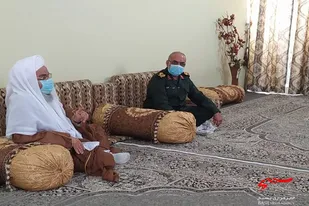 دیدار عیدانه سردار ناظری با امامان جمعه و جماعات اهل سنت ایرانشهر
