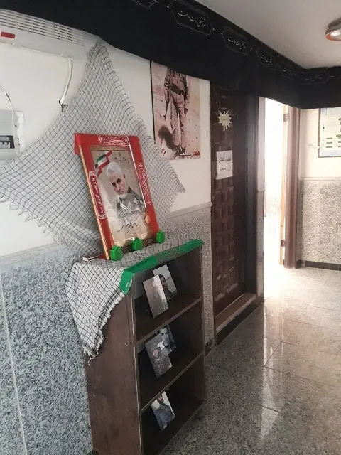 گرامیداشت شهادت حضرت فاطمه (س) از سوی بسیجیان حوزه حضرت آسیه شهر صالحیه
