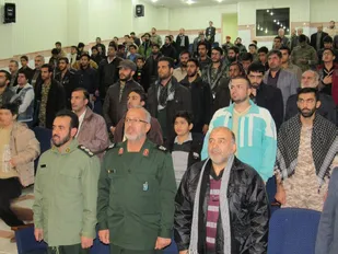 برگزاری همایش بسیج 37 سال حضور انقلابی در شاهرود+تصاویر