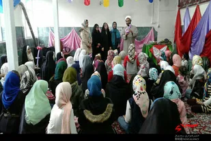 جشن میلاد حضرت فاطمه(س) در پایگاه انسیه همدان