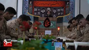 تحویل سال ۱۴۰۴ در سپاه البرز؛ سربازان با توسل به امیرالمؤمنین (ع) سالی معنوی را آغاز کردند